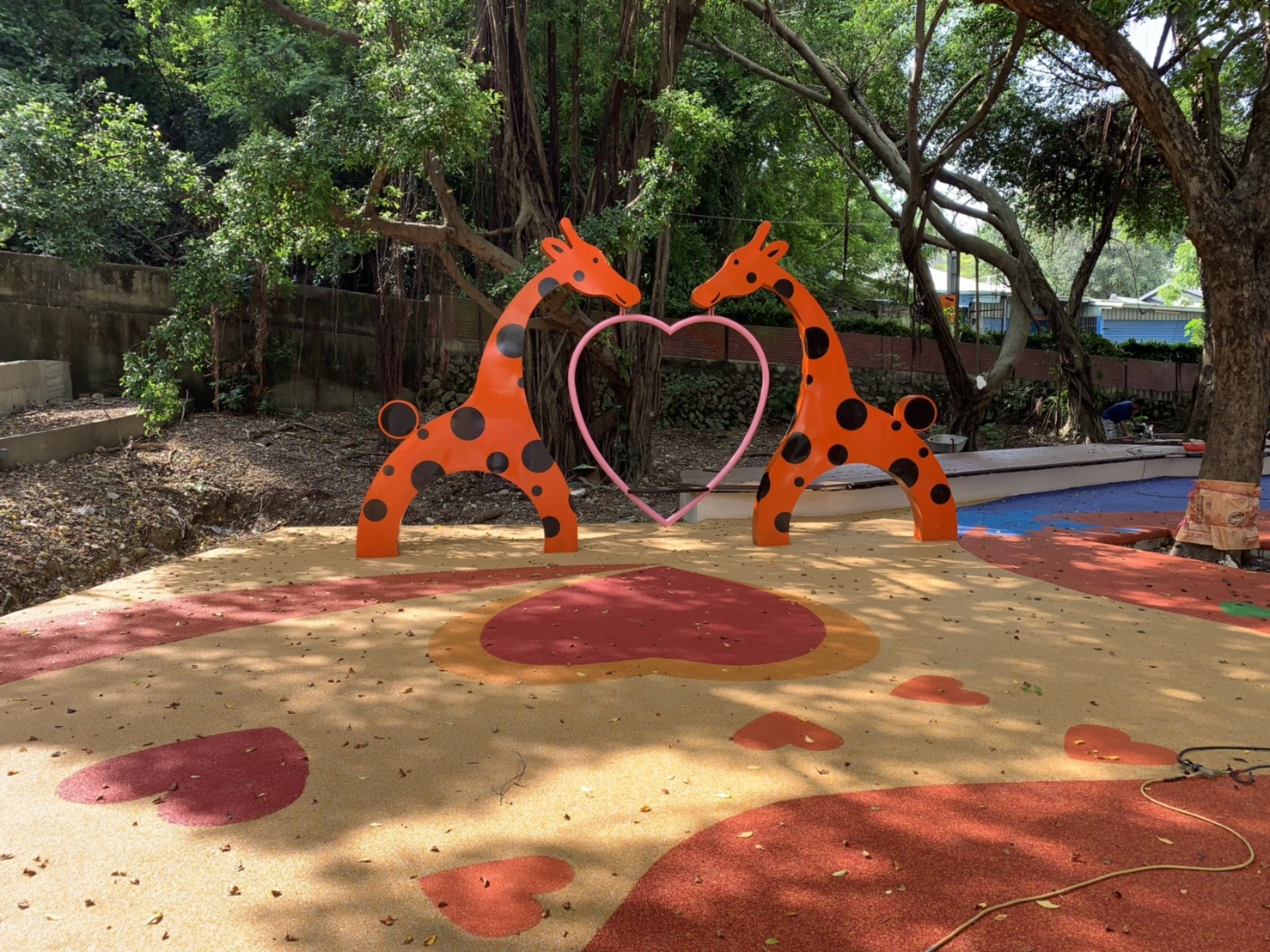 壽山公園大象長頸錄造型圖片