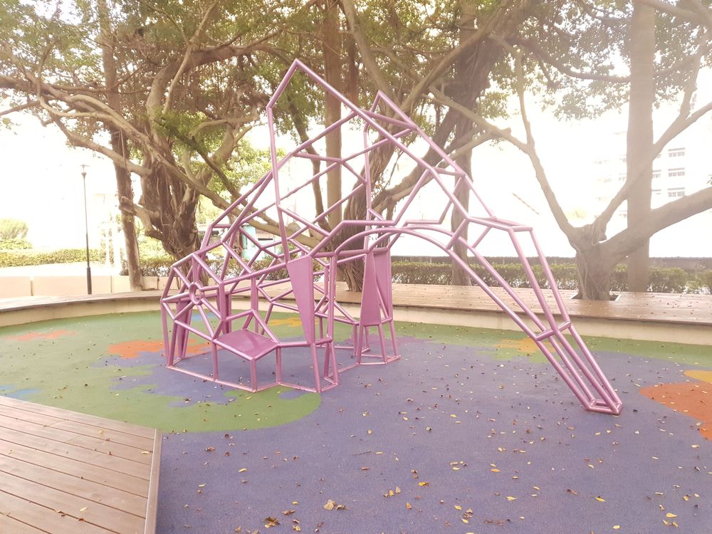 壽山公園大象長頸錄造型圖片