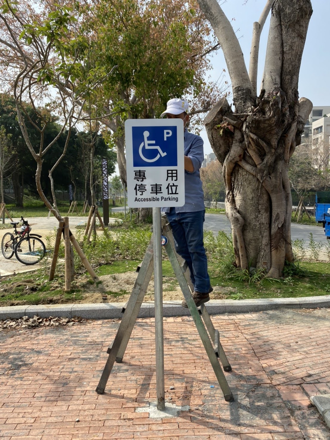台南二仁溪整建工程圖片