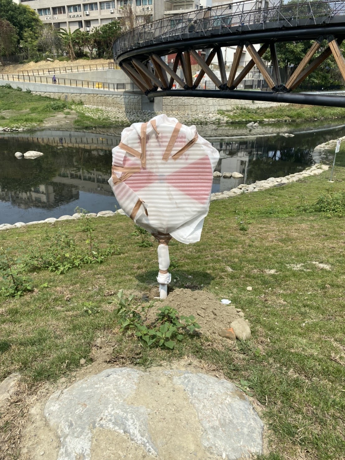 台南二仁溪整建工程圖片