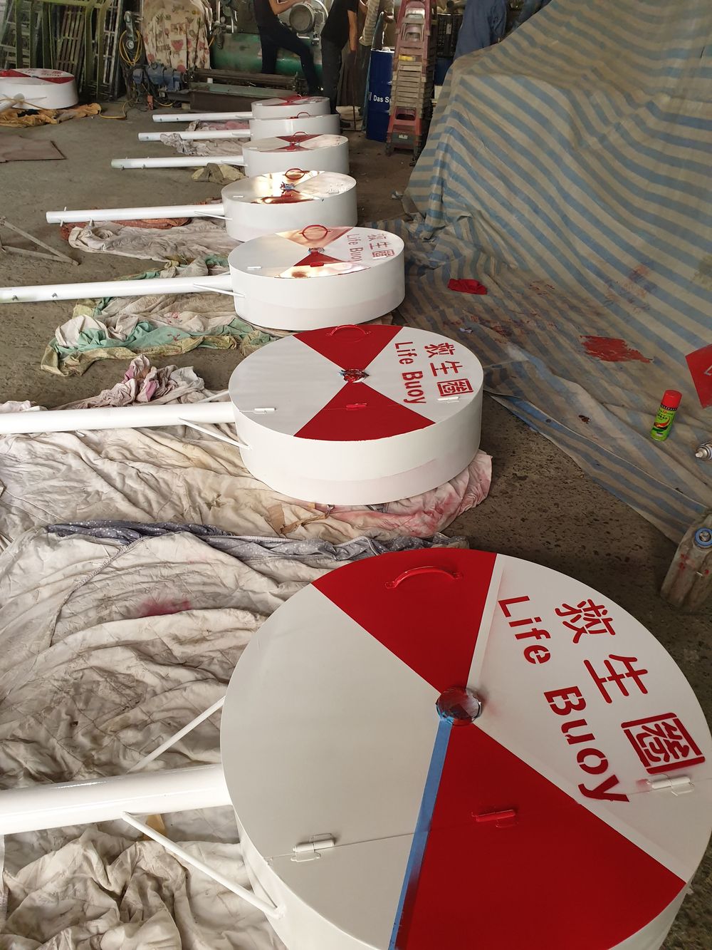 台南二仁溪整建工程圖片